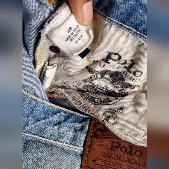 Polo by Ralph Lauren Distressed Blue Jeans - Picture 6 of 9